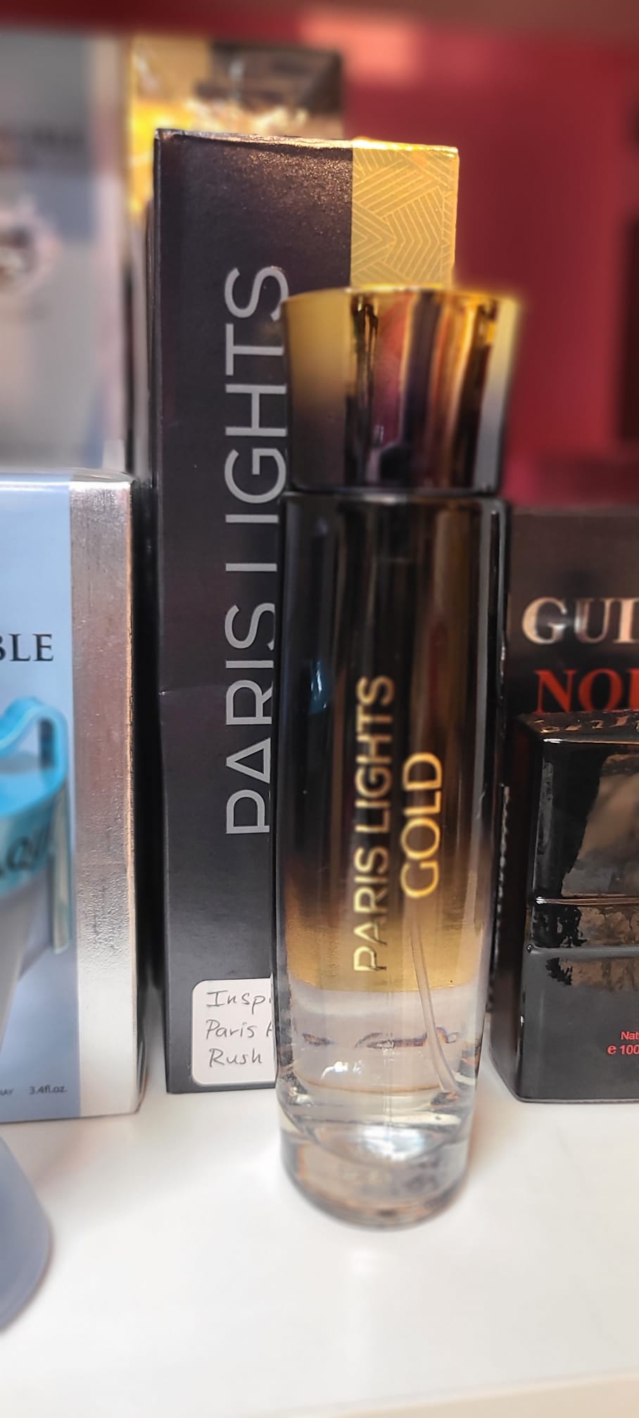 Paris lights outlet gold for men